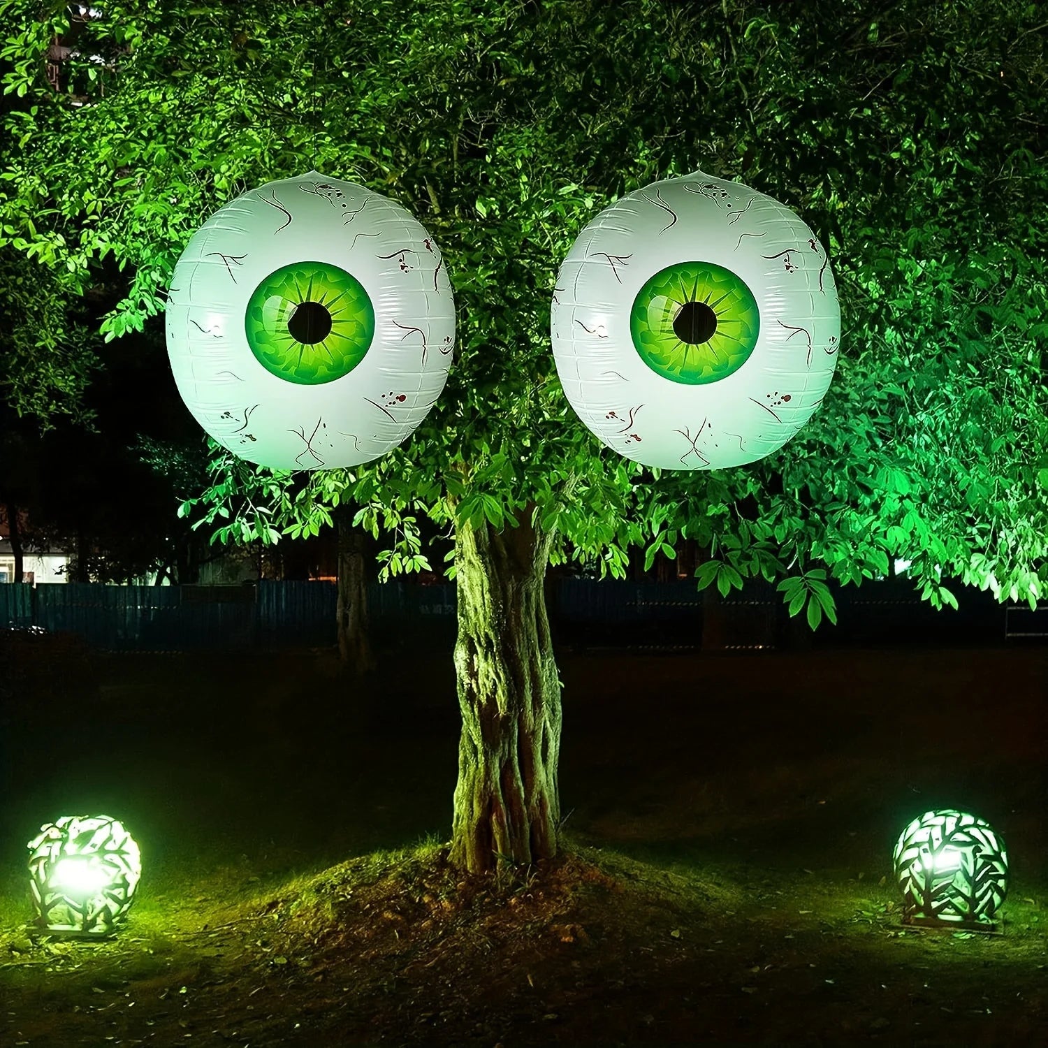Halloween Eyeball Balloon Spooky Creepy Decor
