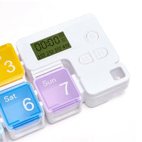Smart Electronic Weekly Pill Organizer