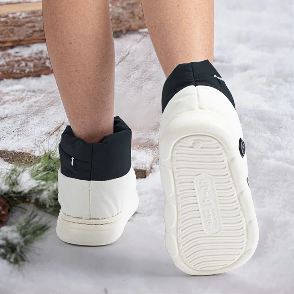 Heated Shoes with Adjustable Foot Warmers