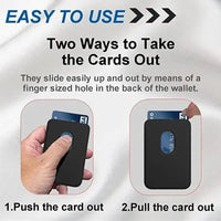Magnetic Leather Card Holder Wallet for iPhone