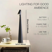 Touch Control Reading Light with Tri-Color Dimming