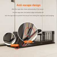 Automatic Mouse Trap Cage with Sensitive Trigger