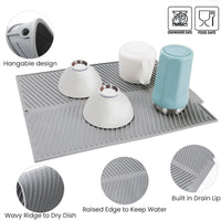 Silicone Countertop Dish Drying Mat