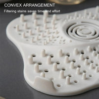 Anti Blocking Spiral Shower Drain Hair Catcher