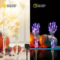 Halloween Skeleton Hand Solar Lights