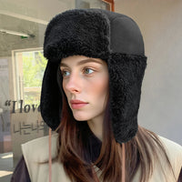 Fleece Trapper Hat Winter Bomber Hat