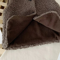 Kids Lamb Wool Winter Waist Coat