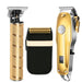 Professional Hair Clippers for men gold Set | Gold Hair Clippers Cordless