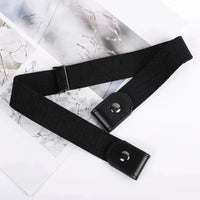 Adjustable Elastic Invisible No Buckle Belt
