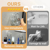 Multipurpose Suction Cup Storage Rack