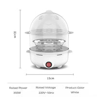 Double Layer Multifunctional Electric Egg Cooker