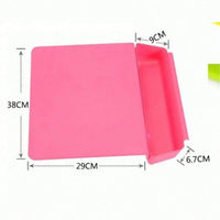 2 in 1 Cutting Board with Container Tray