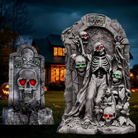 Haunted House Halloween Ornament Desk Decoration