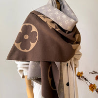 Luxury Faux Cashmere Winter Scarf Neck Warmer