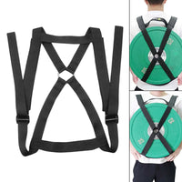 Adjustable Weighted Training Vest for Barbell Plates