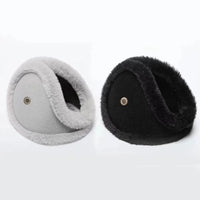 Plush Winter Ear Muffs with Earpiece