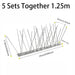 Outdoor Stainless Bird Repeller Spikes