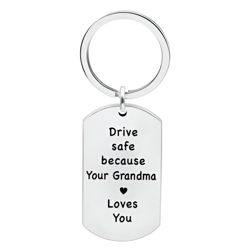 Reminder to Do Things Stainless Steel Keychain