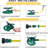 Garden Lawn Water Sprinkler