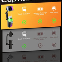 Phone Cup Holder Mount For Car
