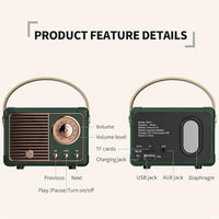 Retro Bluetooth Speaker