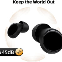 Reusable Noise Cancelling Ear Plugs For Sleeping Focus And Travel