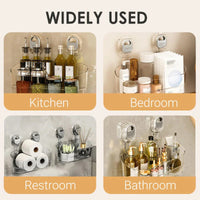 Multipurpose Suction Cup Storage Rack