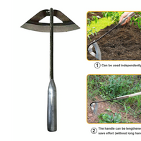 All Steel Hollow Hoe For Gardening