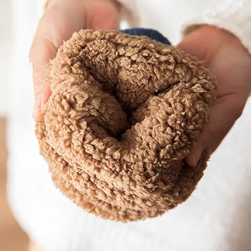 Snow Pattern Warm Socks for Winter