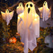 Hanging Halloween Lighted Ghost Decor