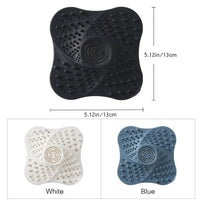 Anti Blocking Spiral Shower Drain Hair Catcher