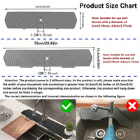 Silicone Kitchen Sink Splash Guard