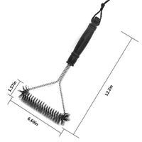 Stainless Steel Barbecue Grill Brush Cleaner