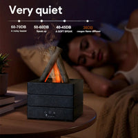 Realistic Flame Aroma Diffuser and Humidifier