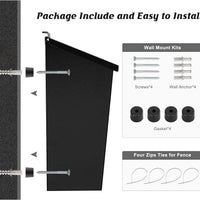 Large Capacity Wall-Mount Mailbox