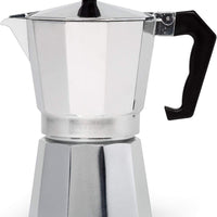Classic Stovetop Espresso and Coffee Maker, Moka Pot for Italian and Cuban Café Brewing