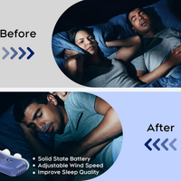 Micro CPAP Sleep Apnea Machine For Travel & Anti Snoring - CPAP Alternative