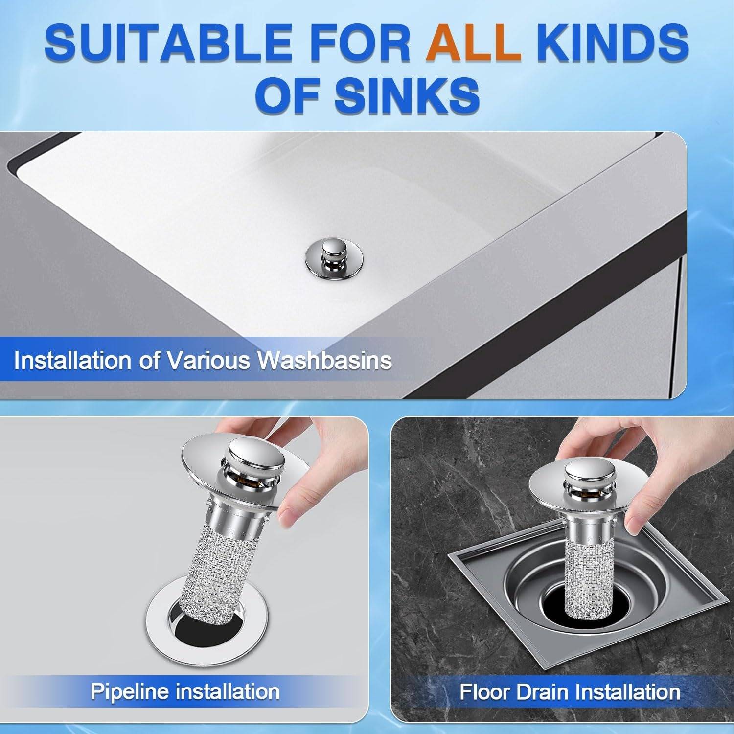 Bathroom Sink Drain Stopper