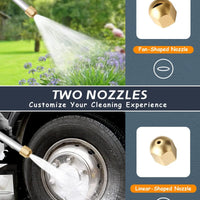 High-Pressure Washer Spray Nozzle Car Wash Water Hose