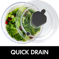 One-Handed Large Lettuce Salad Spinner