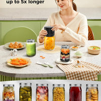 Mason Jar Electric Vacuum Sealer Kit