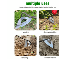 All Steel Hollow Hoe For Gardening