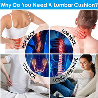 Ergonomic Lumbar Support Cushion Pillow