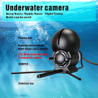 Portable Fish Finder Underwater Fishing Camera with 4.3 inch LCD Monitor