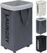 75L Collapsible Large Laundry Basket with Wheels