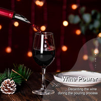 Electric Wine Bottle Opener Set with Vacuum Preserver, Automatic Corkscrew, Foil Cutter, Charging Base, Up to 30 Bottles per Charge