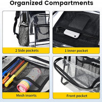 Clear Backpack Heavy Duty