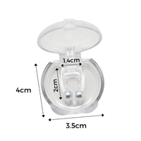Nose plug to stop snoring