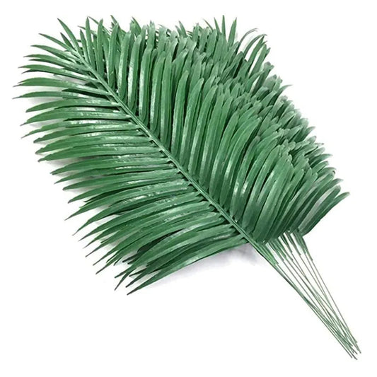 Artificial Palm Leaves, 12 Pack