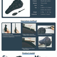 Bicycle Decompression Seat Cushion